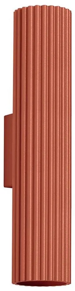 Sollux SL.1634 - Applique KARBON 2xGU10/10W/230V rosso