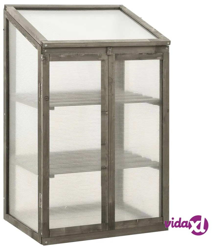 vidaXL Serra 60x45x100 cm in Legno di Abete