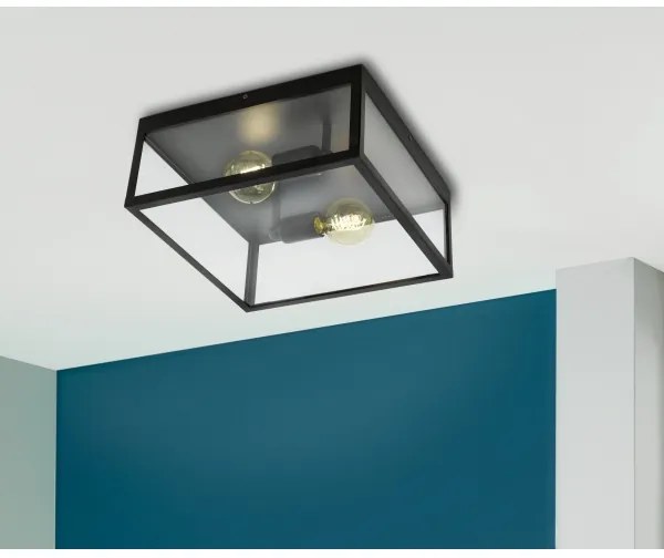 Eglo 49392 - Plafoniera CHARTERHOUSE 2xE27/60W/230V