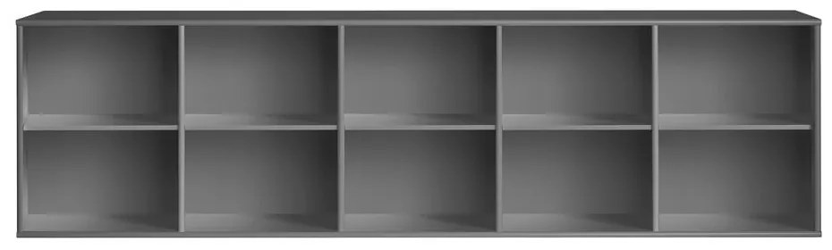 Libreria a sospensione antracite 220x61 cm Mistral - Hammel Furniture