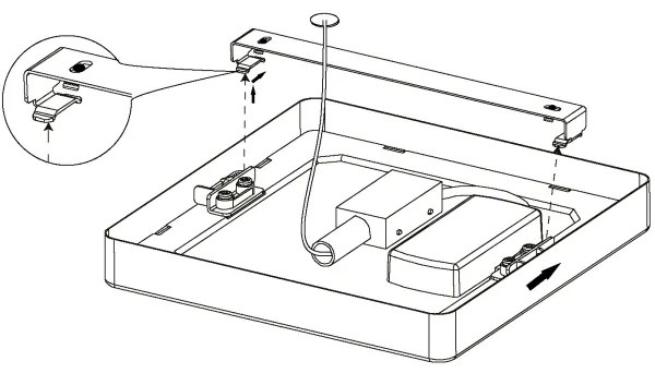 Eglo 99236 - Plafoniera LED FUEVA 5 LED/10,5W/230V