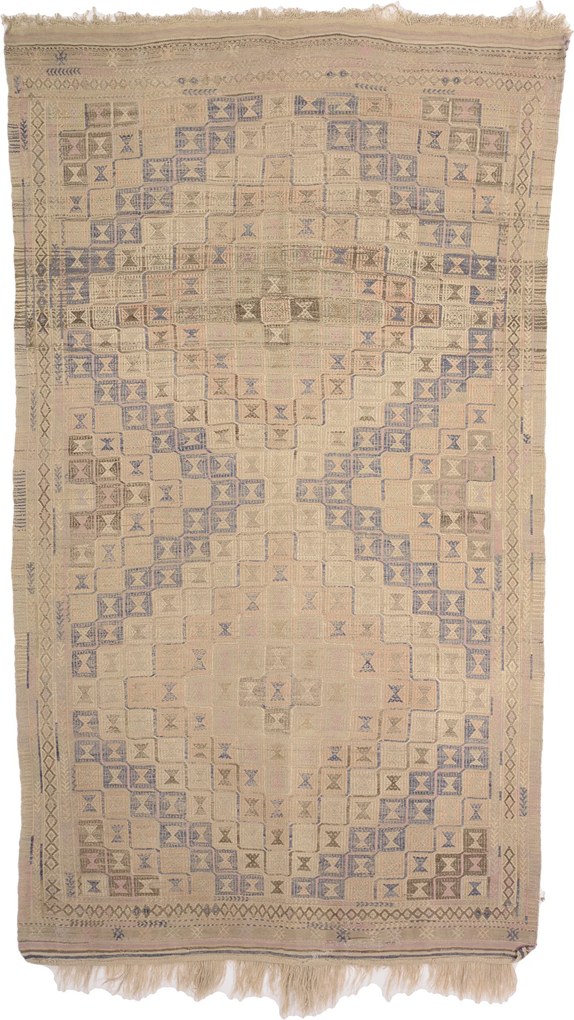 Kilim Tappeto 160 x 280 (Tacchino) Annodato A Mano