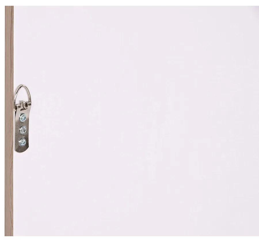 Specchio da parete Home ESPRIT Bianco Marrone Beige Grigio Cristallo polistirene 63,3 x 2,6 x 89,6 cm (4 Unità)
