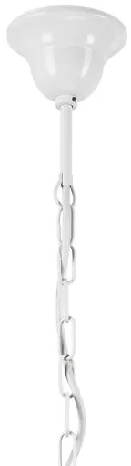 Lampadario a sospensione con catena RETRO 3xE27/60W/230V bianco/colorato