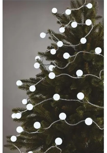 Catena LED da esterno natalizia 40xLED/9m IP44 bianco freddo