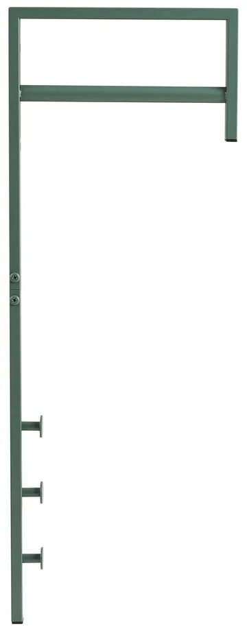 Attaccapanni da parete color menta in metallo 3 cm Trento – House Nordic