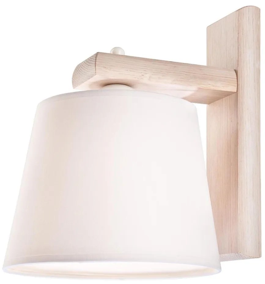 Lampada da parete 1xE27/60W/230V rovere