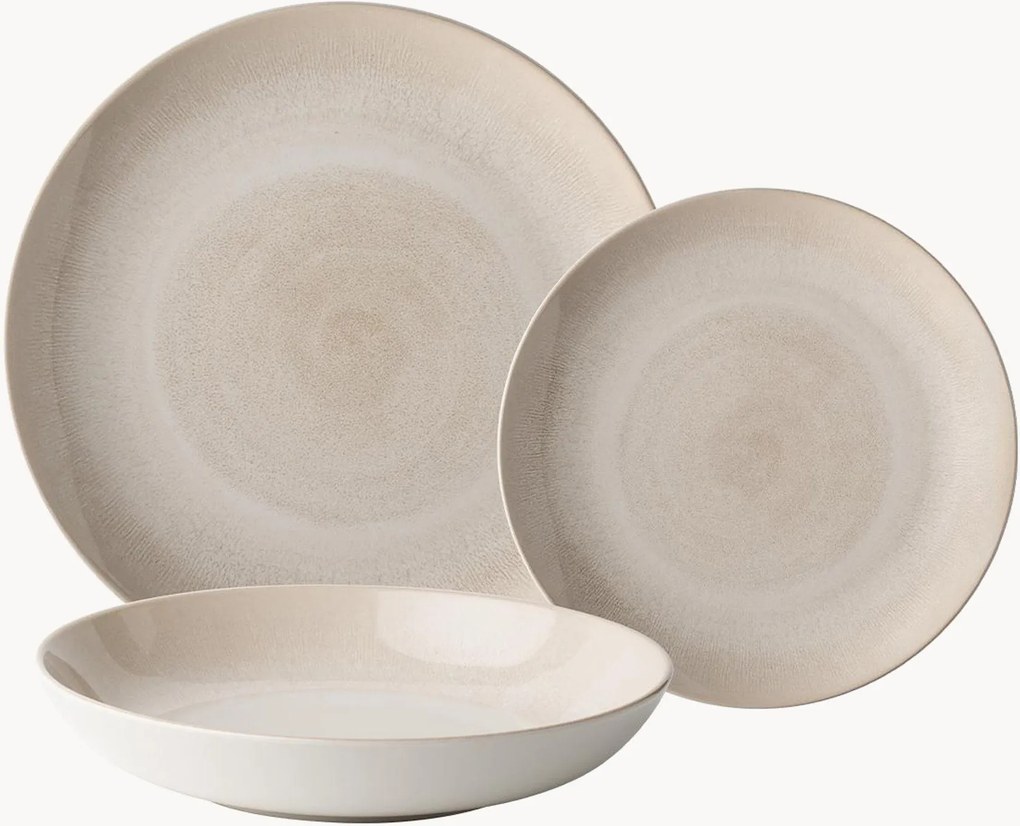 Servizio di piatti Elements, 4 persone, set da 12