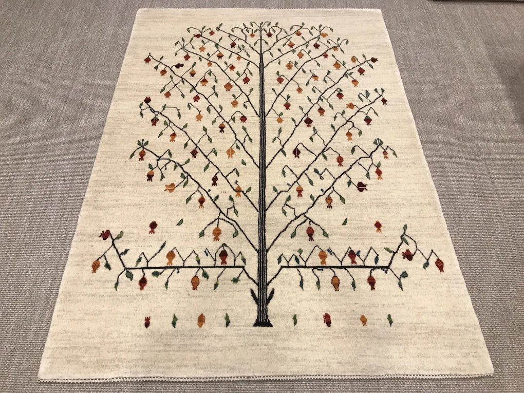 Gashguli Tappeto 210 x 150 Beige (Iran) Annodato A Mano