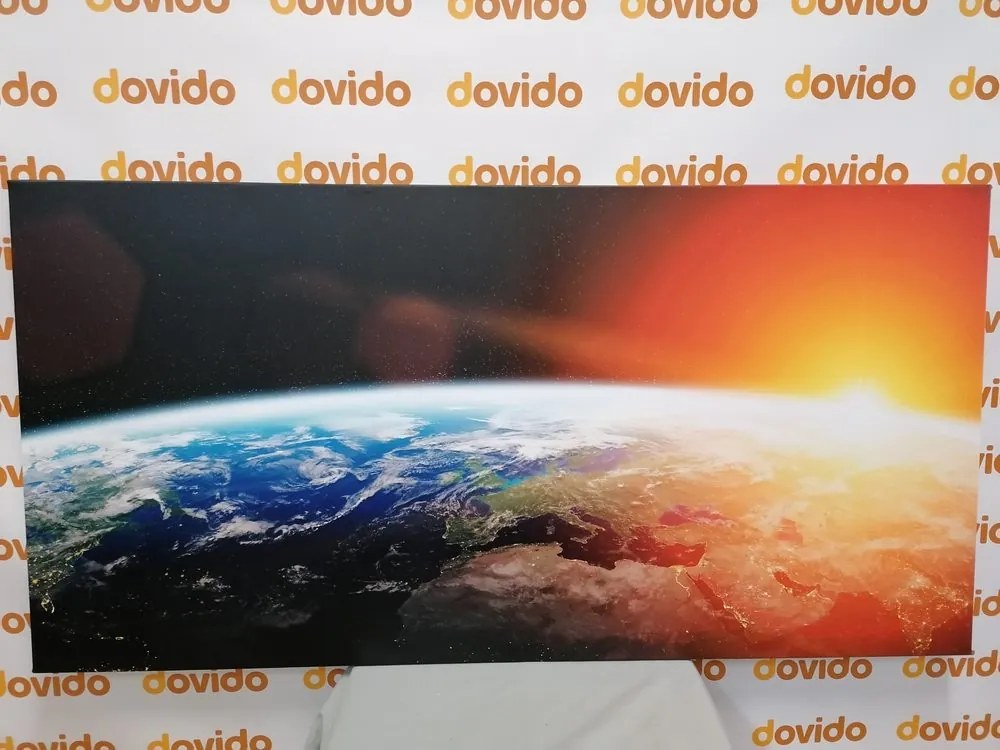 Quadro su tela – Vista del pianeta dallo spazio