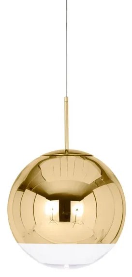 Specchio Ball 40 Lampada LED a Sospensione Oro - Tom Dixon