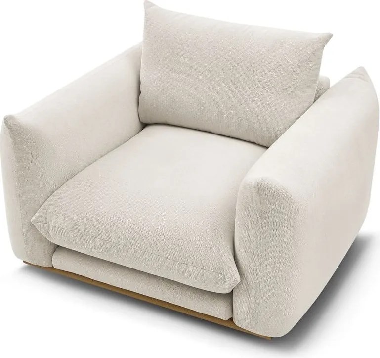 Poltrona color crema Ernest – Bobochic Paris