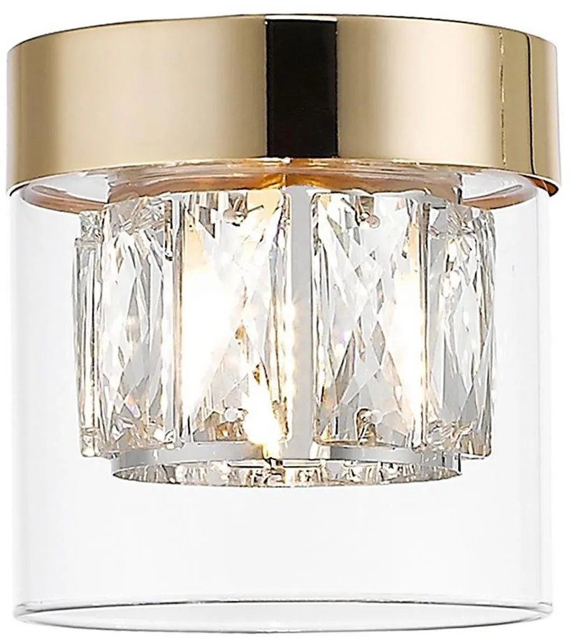 Zuma Line C0389-01A-F7AC - Lampada da soffitto GEM 1xG9/28W/230V