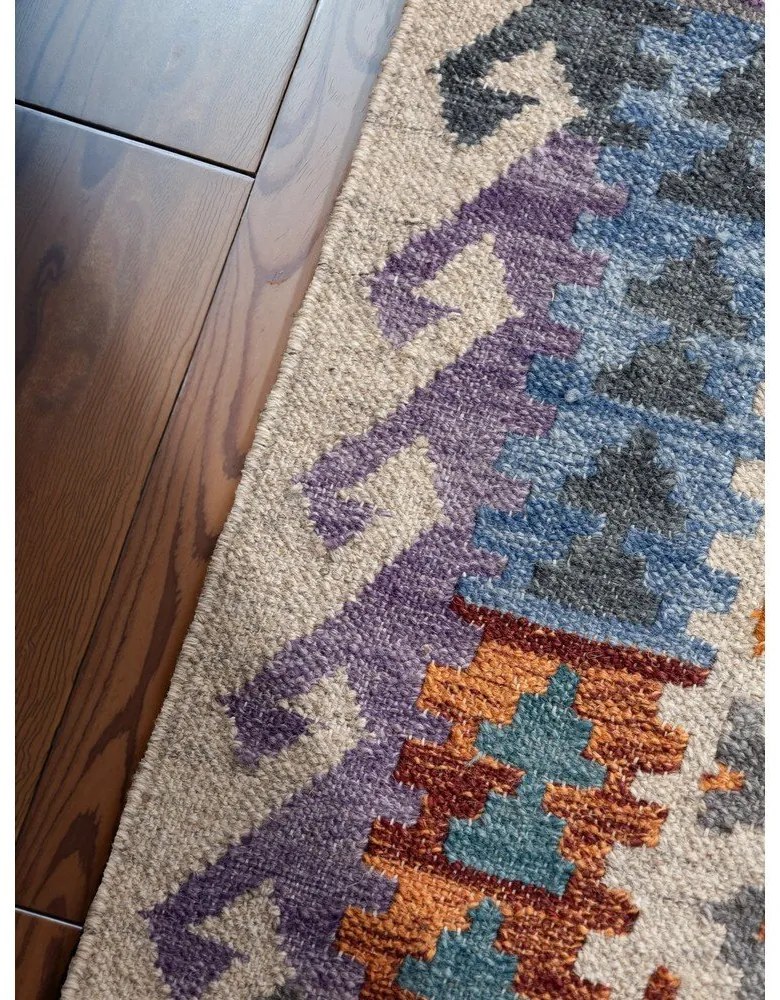 Tappeto in lana reversibile/tessuto a mano 120x170 cm Kamal Oasis – Nouristan