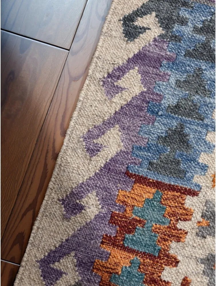 Tappeto in lana reversibile/tessuto a mano 160x230 cm Kamal Oasis – Nouristan