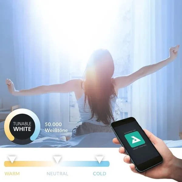 Eglo 900101 - Lampada da bagno dimmerabile a LED FUEVA-Z LED/5,4W/230V IP44