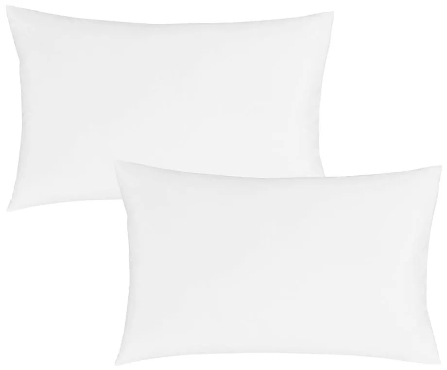 Federe in cotone egiziano in set da 2 50x75 cm - Bianca