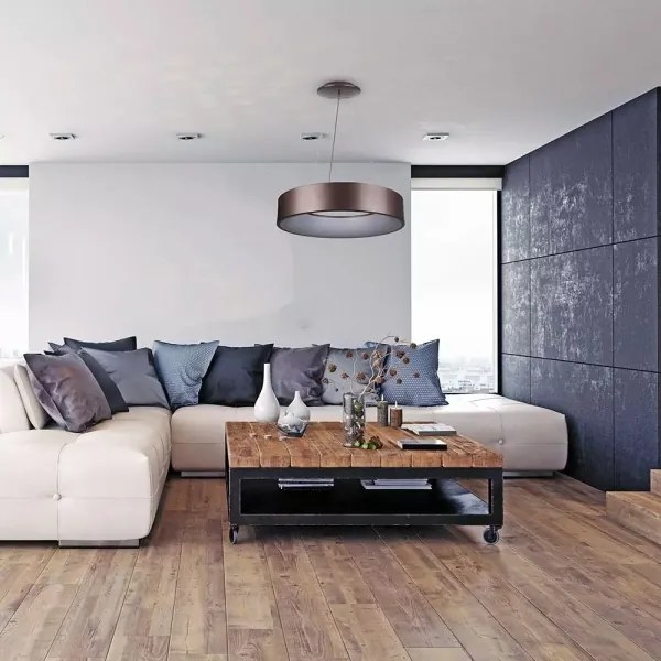 Lampadario a sospensione con filo LED dimmerabile 1xLED/20W/230V