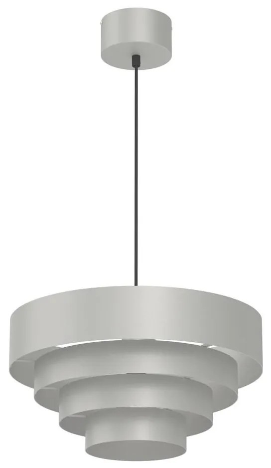 Lampadario a sospensione con filo RINGS 1xE27/15W/230V cromo