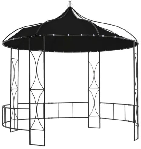 Gazebo 300x290 cm Antracite Rotondo