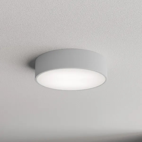 Plafoniera da bagno CLEO con sensore, 2xE27/24W/230V, Ø 30 cm, grigia, IP54