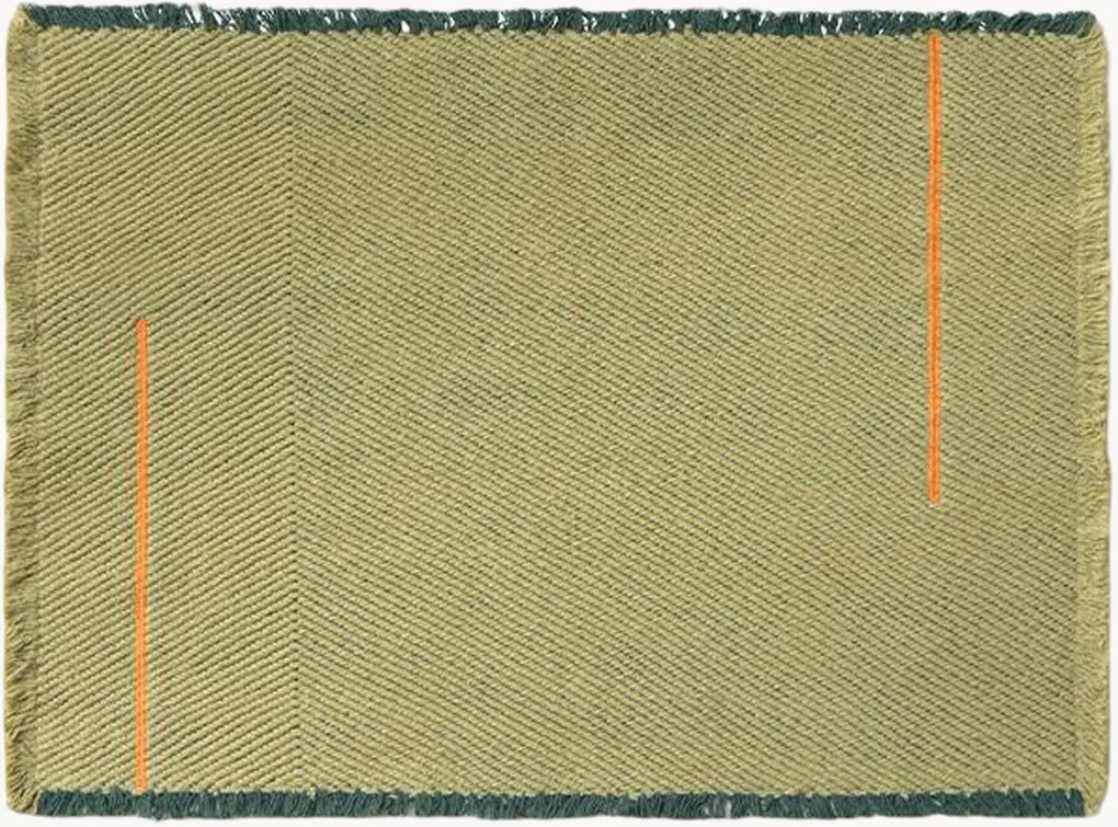 Set di 2 tovagliette americane in cotone Silent Geometry