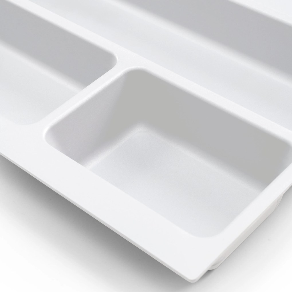 Portaposate Optima Vertex/Concept 500mm (Spalle 16mm) M 450 Plastica Bianca Tecnoplastica Emuca...