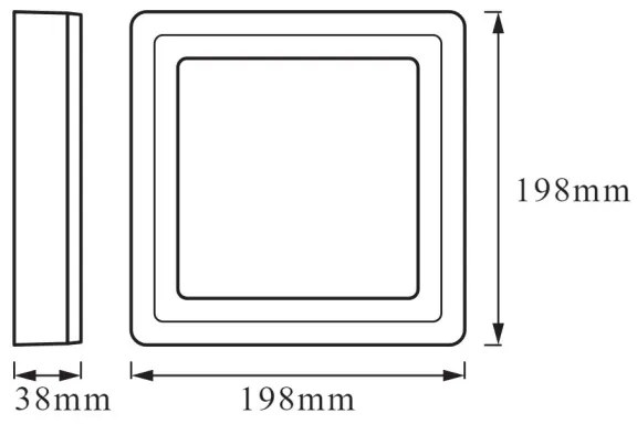 Ledvance - Plafoniera LED RGB dimmerabile LED/19W/230V + TC