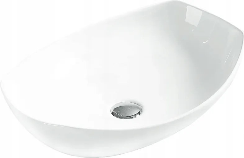 Mexen Gianna lavabo da appoggio 56 x 39 cm, bianco - 21915600