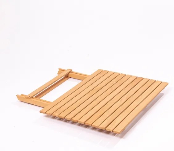 Tavolo da giardino 80x60 cm faggio