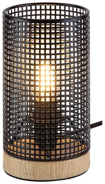 Rabalux 3180 - Lampada da tavolo BOOGIE 1xE14/25W/230V faggio