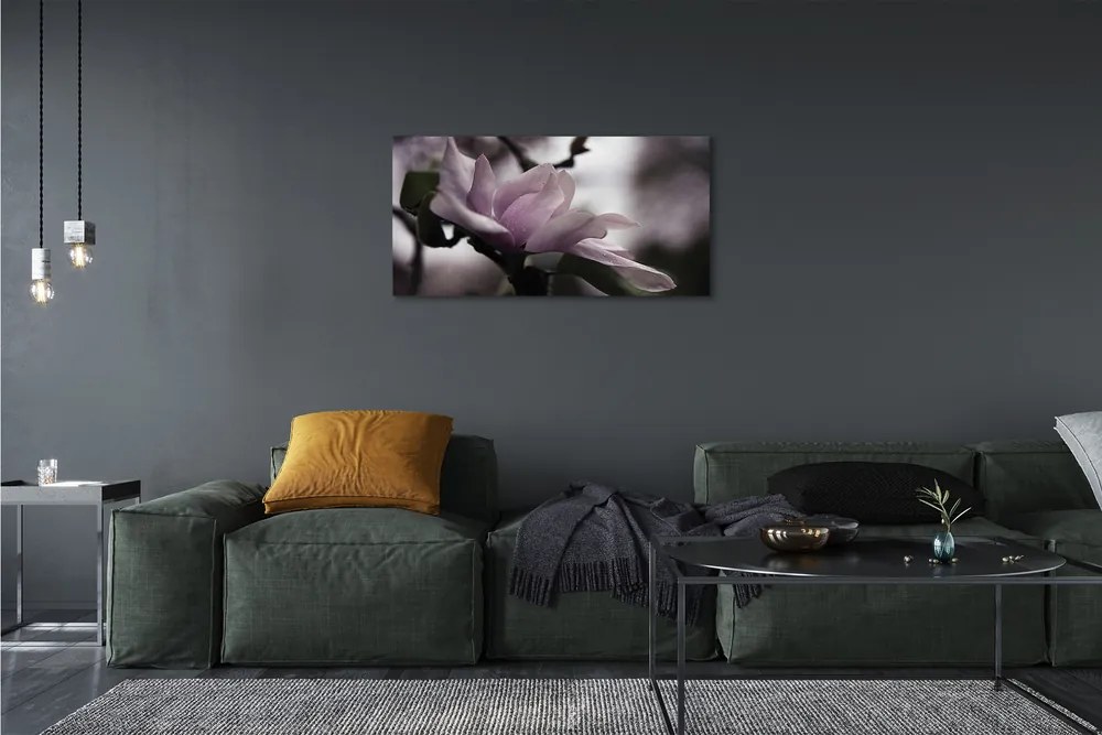 Quadro su tela Magnolia 100x50 cm