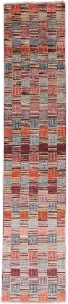 Gabbeh Tappeto orientale 340x70 (Pakistan) Annodato A Mano