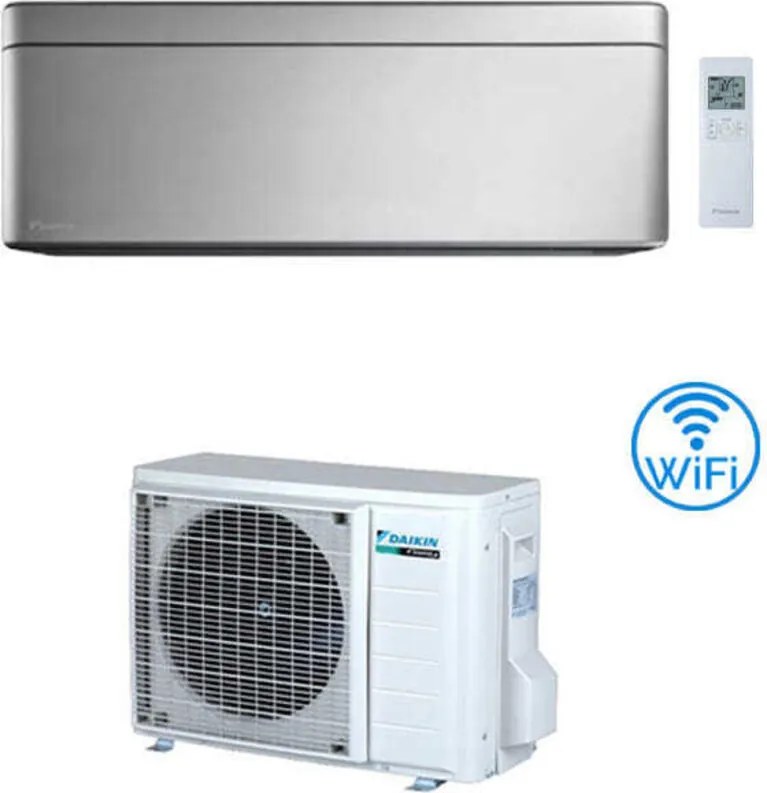 Daikin - Climatizzatore garanzia italia Stylish Silver Wifi 18000 btu FTXA50CS (FTXA50BS) inverter classe a++/a++ novita' 2024