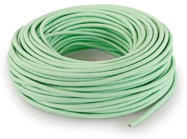 Cavo tessile 2 x 0.75 mm² L 50 m MERLOTTI verde matassa