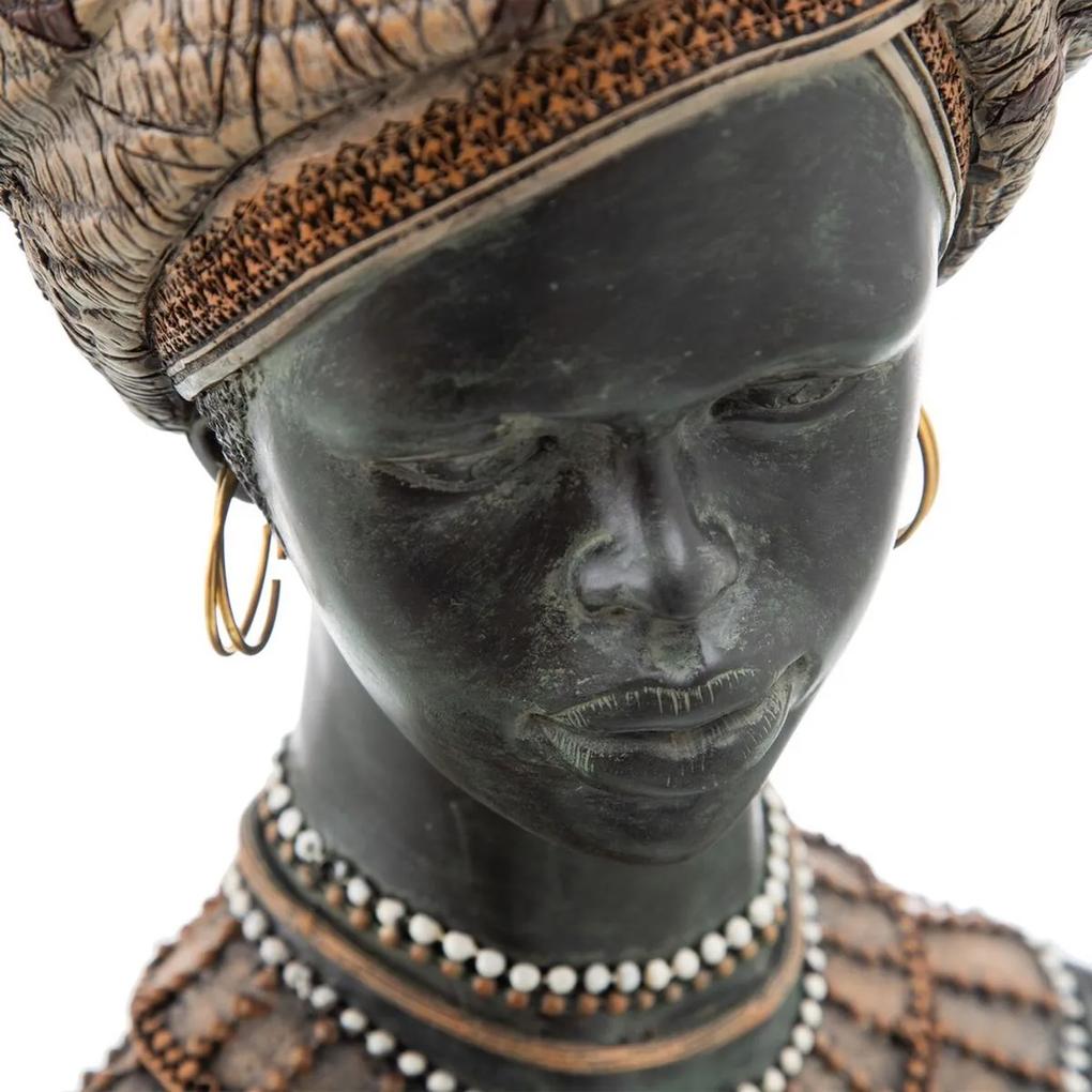 Statua Decorativa 28,5 x 19 x 51 cm Africana