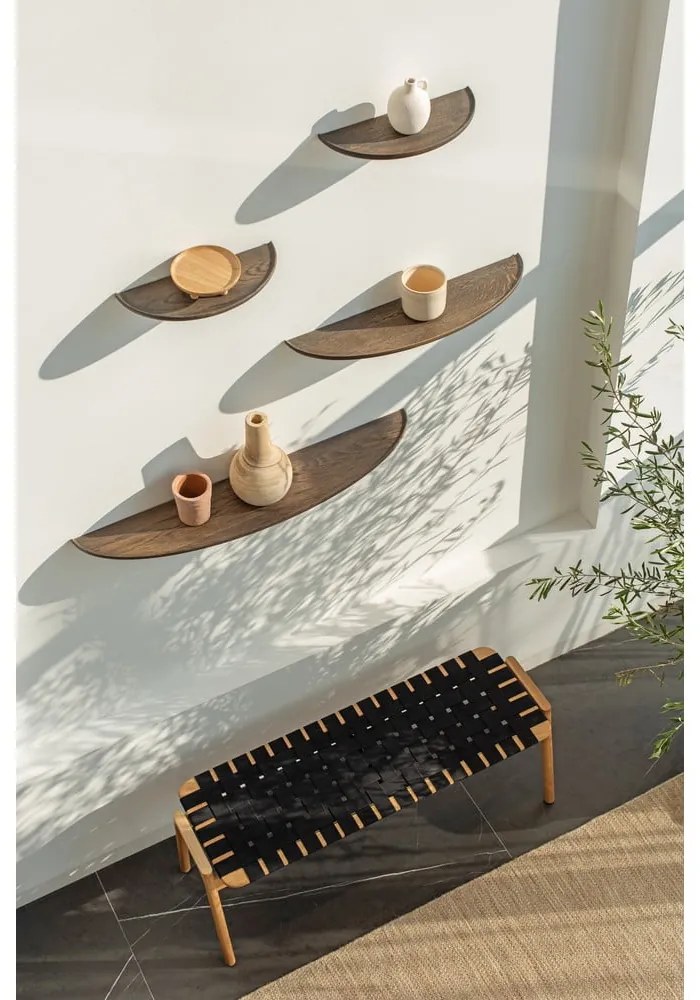 Scaffale in rovere marrone 70 cm Mu - Gazzda