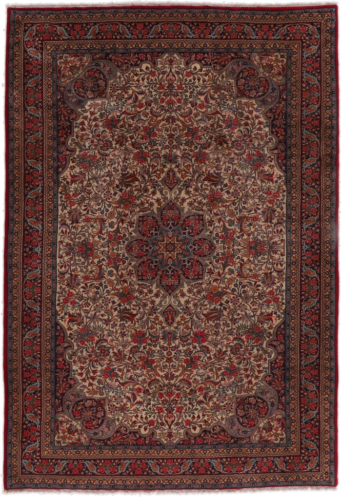 Bidjar Tappeto 320x220 (Iran) Annodato A Mano