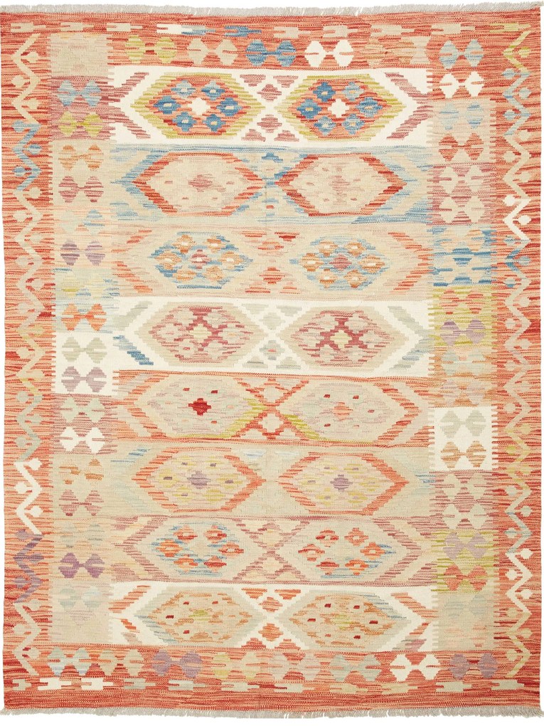 Kilim Tappeto 150 x 190 (Pakistan) Tessuto A Mano