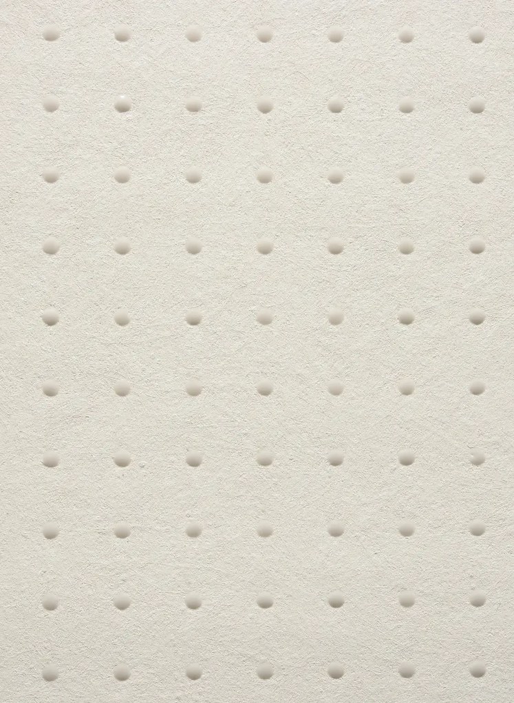 Arte International Carta da parati Dots - 31002 - Ivory White