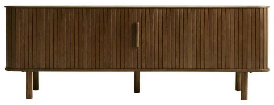 Tavolo TV marrone in rovere 56x160 cm Cavo - Unique Furniture