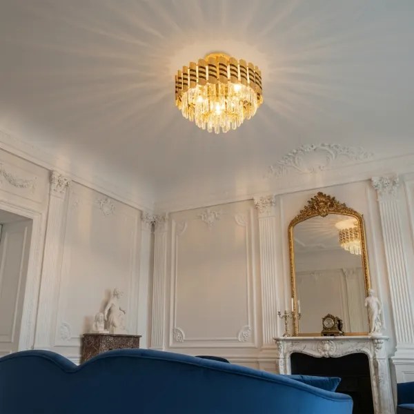 Brilagi - Plafoniera CRISTAL 5xE14/40W/230V Ø 38 cm