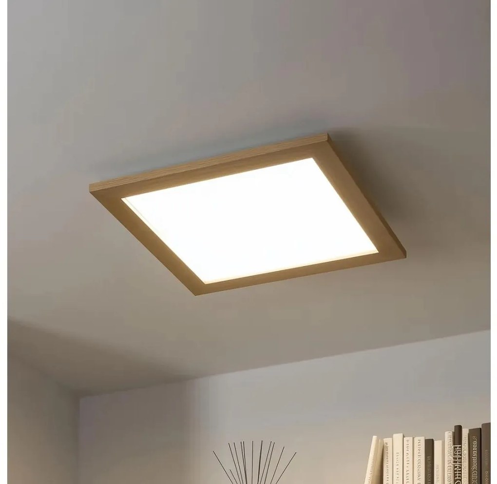 Brilagi - Luce LED dimmerabile SLIMFRAME WOOD LED/36W/230V 49,5x49,5 cm + +TC