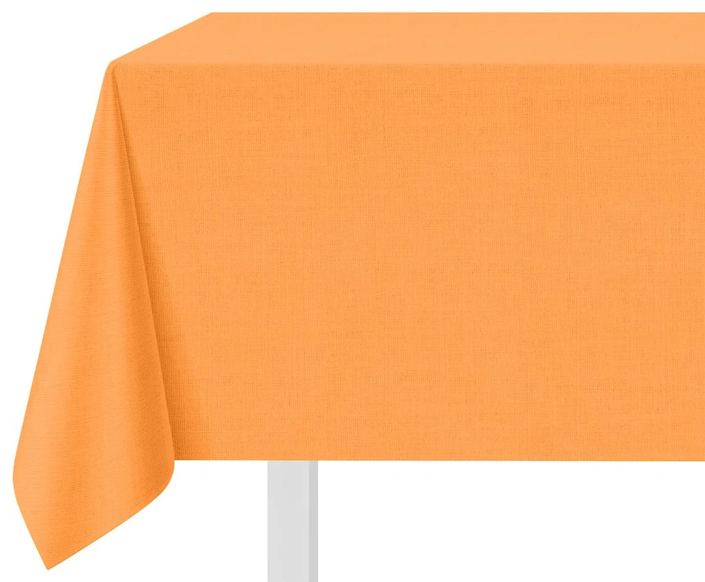 Tovaglia 135x135 cm in cotone arancio Basik