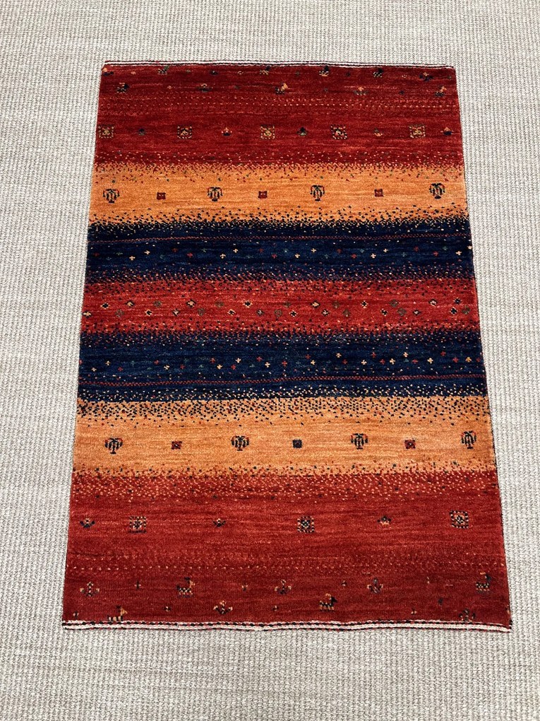 Loribaft Tappeto 90x60 (Iran) Annodato A Mano