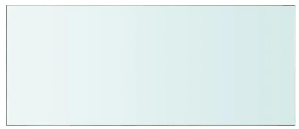 Mensola in vetro trasparente 70x30 cm
