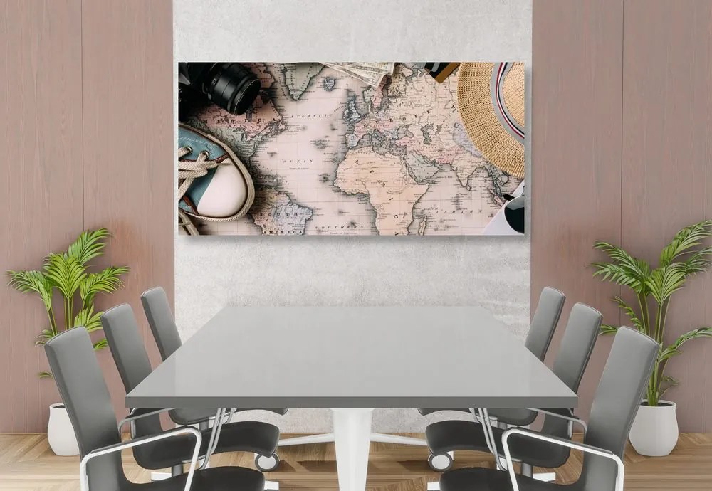 Quadro su tela – Viaggiatore