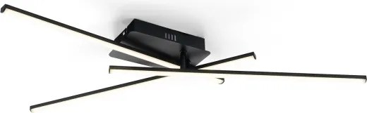 Brilagi - Plafoniera LED STRIPES LED/30W/230V nera