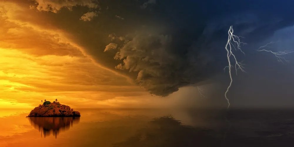 Stampa su tela – Silenzio prima della tempesta