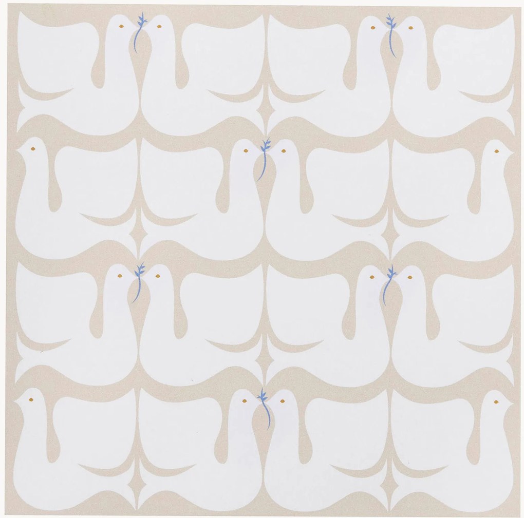 Set di 50 tovaglioli di Natale Dove